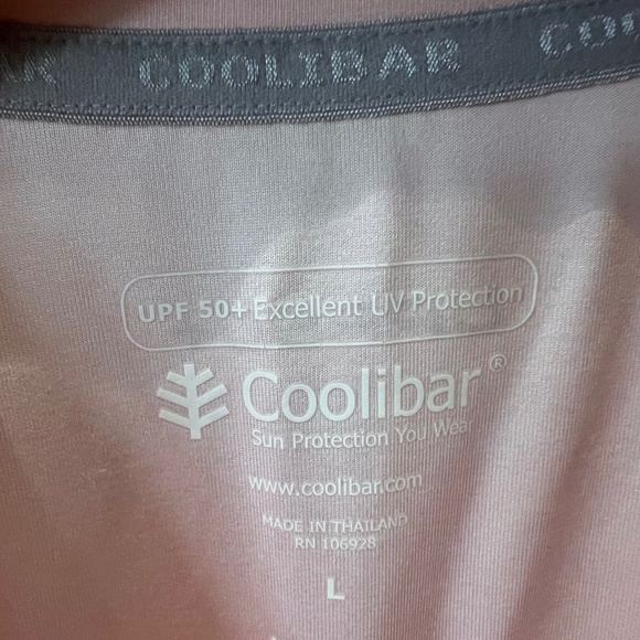 Coolibar Women's Accelera Tee Size L - Picture 3 of 6